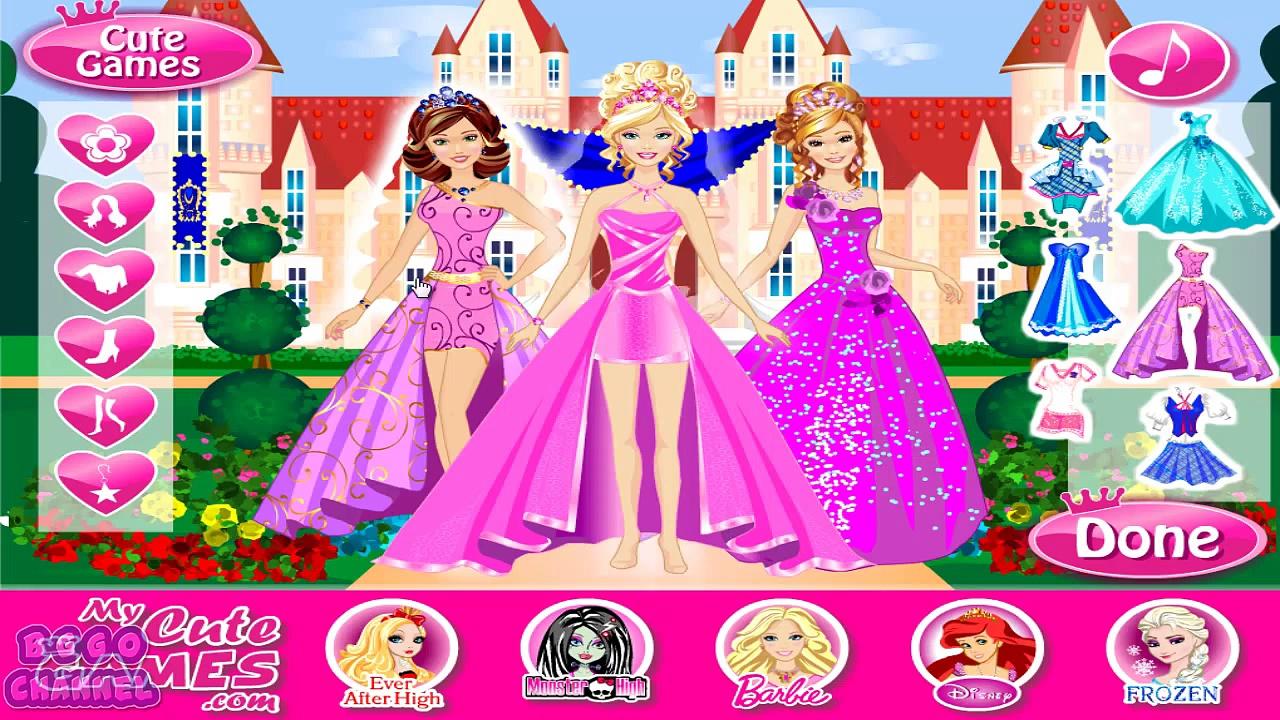 Free barbie games for girls and kids